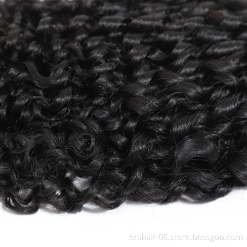 12A Double Drawn Virgin Cuticle Aligned Pixie Curl Funmi Hair Bundles With Closure